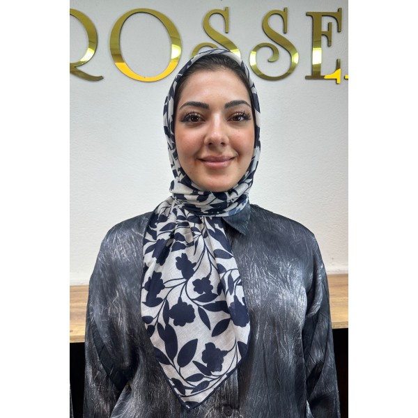 Desenli Soft Eşarp 04KL